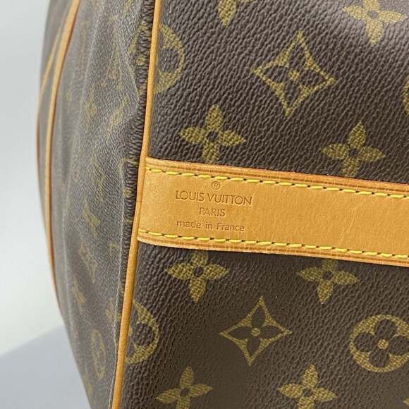 Louis Vuitton Monogram Keepall Bandouliere 55 Boston Bag M41414 Brown Men's a... - Picture 5 of 11